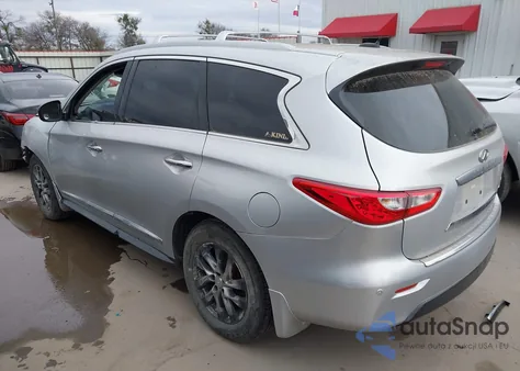 2013 Infiniti Jx35 z USA, uszkodzony, nr VIN 5N1AL0MM7DC343588